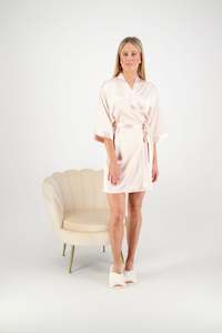 Best Sellers 1: Alexa Satin Robe - Blush