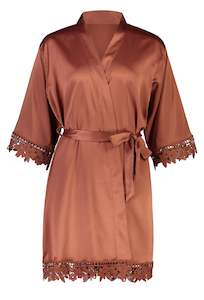 Flower Girl Robes: Misha Mini Flower Girl Robe - Copper