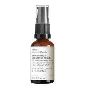 EVOLVE Organic Beauty Resveratrol & Niacinamide Serum