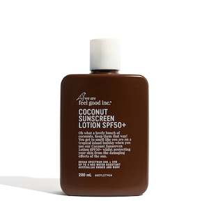 We Are Feel Good Coconut Sunscreen SPF50+ 200ml