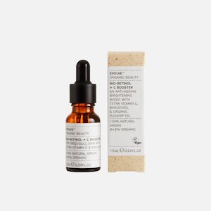 EVOLVE Organic Beauty Bio-Retinol +C Booster 15ml