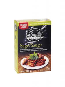 Products: NEW Bradley Premium Sage Bisquettes 24-pack - The Smokehouse New ZealandThe Smokehouse New Zealand