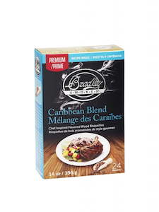 Products: NEW Bradley Premium Caribbean Blend Bisquettes 24-pack - The Smokehouse New ZealandThe Smokehouse New Zealand