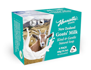 Bath & Body: Goats Milk Soap 4 x 100g