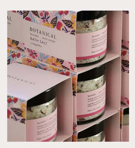 Botanical Bath Salts - Lavender + Sweet Orange 250g