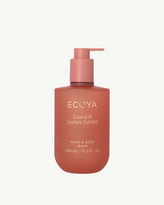 Guava & Lychee Sorbet Hand & Body Wash 450ml