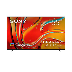 Products: BRAVIA 7 | XR Processor | Mini LED | 4K Ultra HD | HDR | Google TV