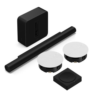 Sale Items: Sonos Bundle - Arc Ultra + Sub 4 + Amp + In-Ceiling Speakers