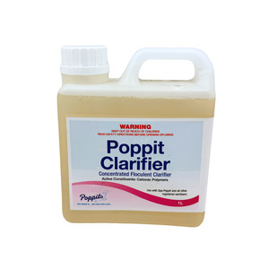 Poppits Chemicals: Poppits Liquid Clarifier 1L