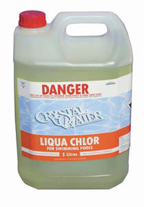 Pool Chemicals Pool Care: CW LIQUID CHLORINE 5L