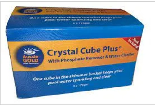 Pool Chemicals Pool Care: Aussie Gold Crystal Cube Plus+ 170g 2 Pk