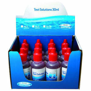 Pool Chemicals Pool Care: No. 2 solution - pH for 6-in-1 Kit and Wet Lab