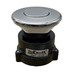 Air Buttons Switches: Air Button Chrome Flush Mount