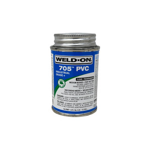 Spa Pool Glue And Primer: Weld-On 705 Clear PVC Solvent Cement – 118ml Professional Grade