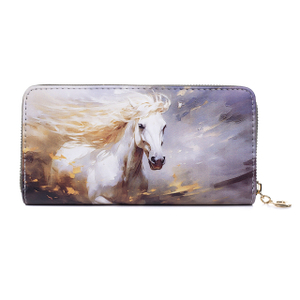 Wallet - White Horse with White Mane - The Specialty House