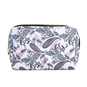 Pink and Teal Paisley Toiletry Bag - The Specialty House