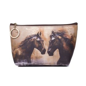 Products: Cosmetic Bag - Dark Horses - The Specialty House