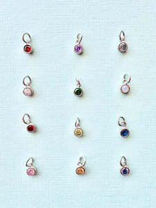 Pendants: Mini Birthstone Charm