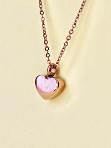 Heart Capsule Pendant