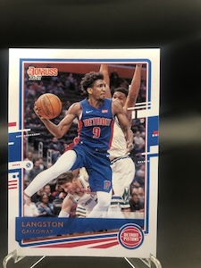 011 Langston Galloway – Donruss 20-21 – The Sport Shed