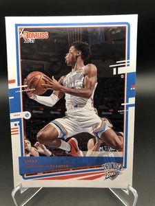 195 Shai Gilgeous-Alexander – Donruss 20-21 – The Sport Shed