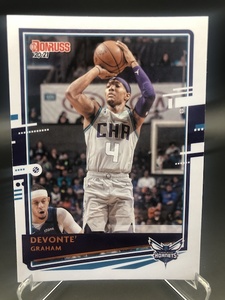 019 Devonte’ Graham – Donruss 20-21 – The Sport Shed