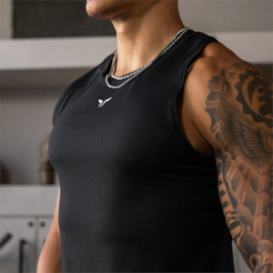 Clothing Mens: Squat Wolf Men’s Essential Gym Tank