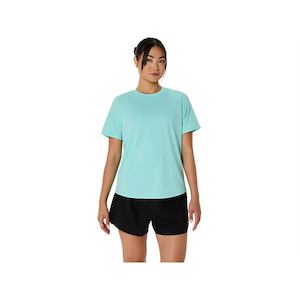 Clothing Womens Short Sleeve Tops: ASICS SILVER SS RUN TOP