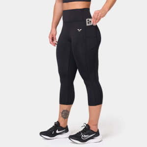 Clothing Womens Pants: Squat Wolf Women’s Essential ACT Leggings 2.0 – Black