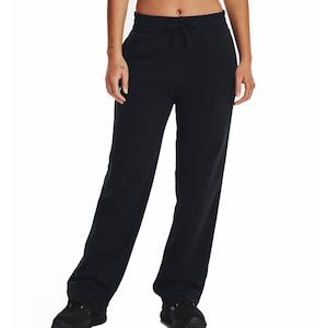 Clothing Womens Pants: Under Amour Women's Rival Fleece Straight Leg Pants