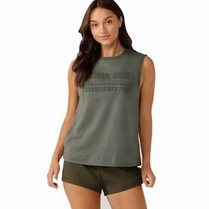 Clothing Womens Singlets: Lorna Jane Essential Muscle Tank