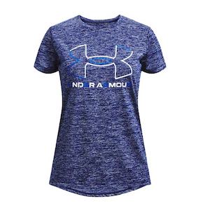 Clothing Kids Boys: Under Armour Junior Tech BL Twist SS Tee