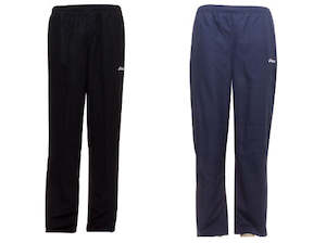 Clothing Kids Boys: ASICS JUNIOR STRAIGHT LEG ZIP TRACKPANT