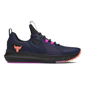 Mens Project Rock BSR 4 Training Shoe - Navy/Orange