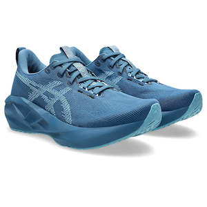 Footwear Womens: ASICS Novablast 5 Womens Running Shoe - Wintersea/Stillwater