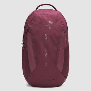 Under Armour Unisex Hustle 6.0 Backpack - Dark Maroon