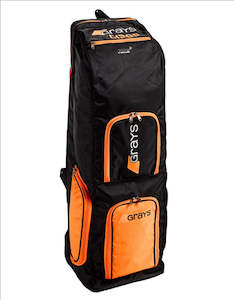 Grays G1200 Wheelie Hockey Stick Bag - Black/Orange