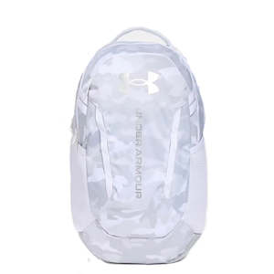 Under Armour Hustle 6.0 Backpack – Gray/Silver Camo