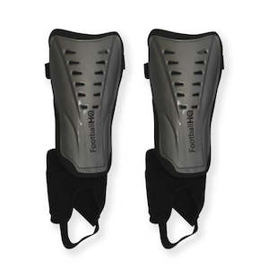 Football HQ Competition Shin Guards – Silver