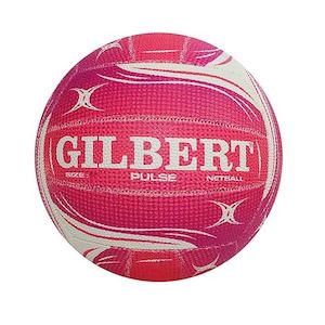 Sports Gear Netball: Gilbert Pulse Netball Pink Size 4