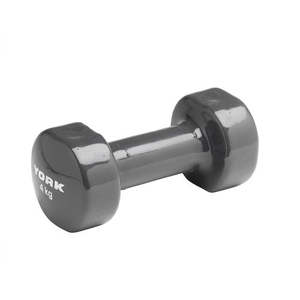Sports Gear Exercise And Fitness: York 4kg Vinyl Dipped Dumbbell