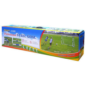 Sports Gear Football Goals: Outdoor Play Steel Football Goal