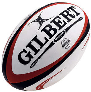 Sports Gear Rugby Balls: Gilbert Dimension size 5 Rugby Match ball