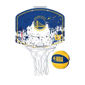 Sports Gear Basketball Balls: Golden State Warriors Wilson NBA Team Mini Hoop Indoor Basketball Backboard