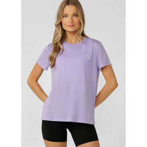 Lorna Jane Lotus T-Shirt – Violet Lilac