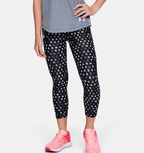 Clothing Kids Girls: Under Armour Girls HeatGear Armour Print