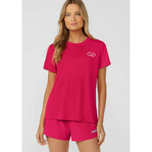 Clothing: Lorna Jane Lotus T-Shirt – vivid pink