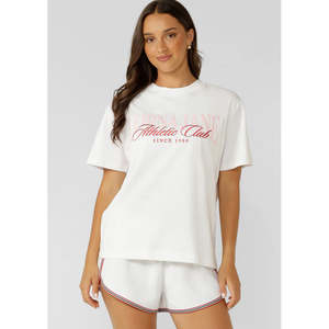 Clothing: Lorna Jane Luxury Athletics T-Shirt White