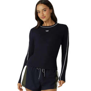 Lorna Jane Streamline Rib Long Sleeve Top
