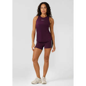 Clothing Womens: Lorna Jane Train Hard Active Tank – Dark Grape
